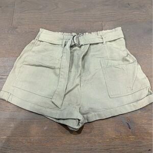 Fashion Nova Sage Cargo Shorts